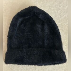 Kangol Black Faux Fur Hat